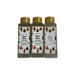 MY BEAUTY SPOT set of 3 scented body wash 2.7 oz SUGAR PLUMS
